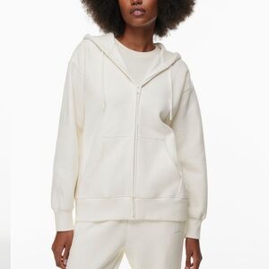Aritzia Cozy Fleece Boyfriend Zip Hoodie